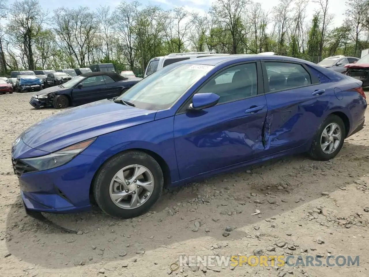 1 fotografías del automóvil dañado 5NPLL4AG5PH119523 HYUNDAI ELANTRA 2023