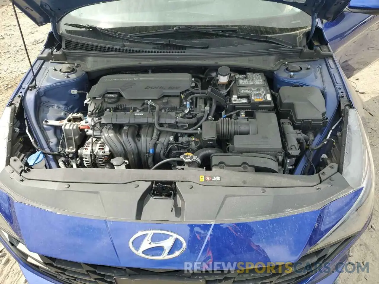 11 fotografías del automóvil dañado 5NPLL4AG5PH119523 HYUNDAI ELANTRA 2023