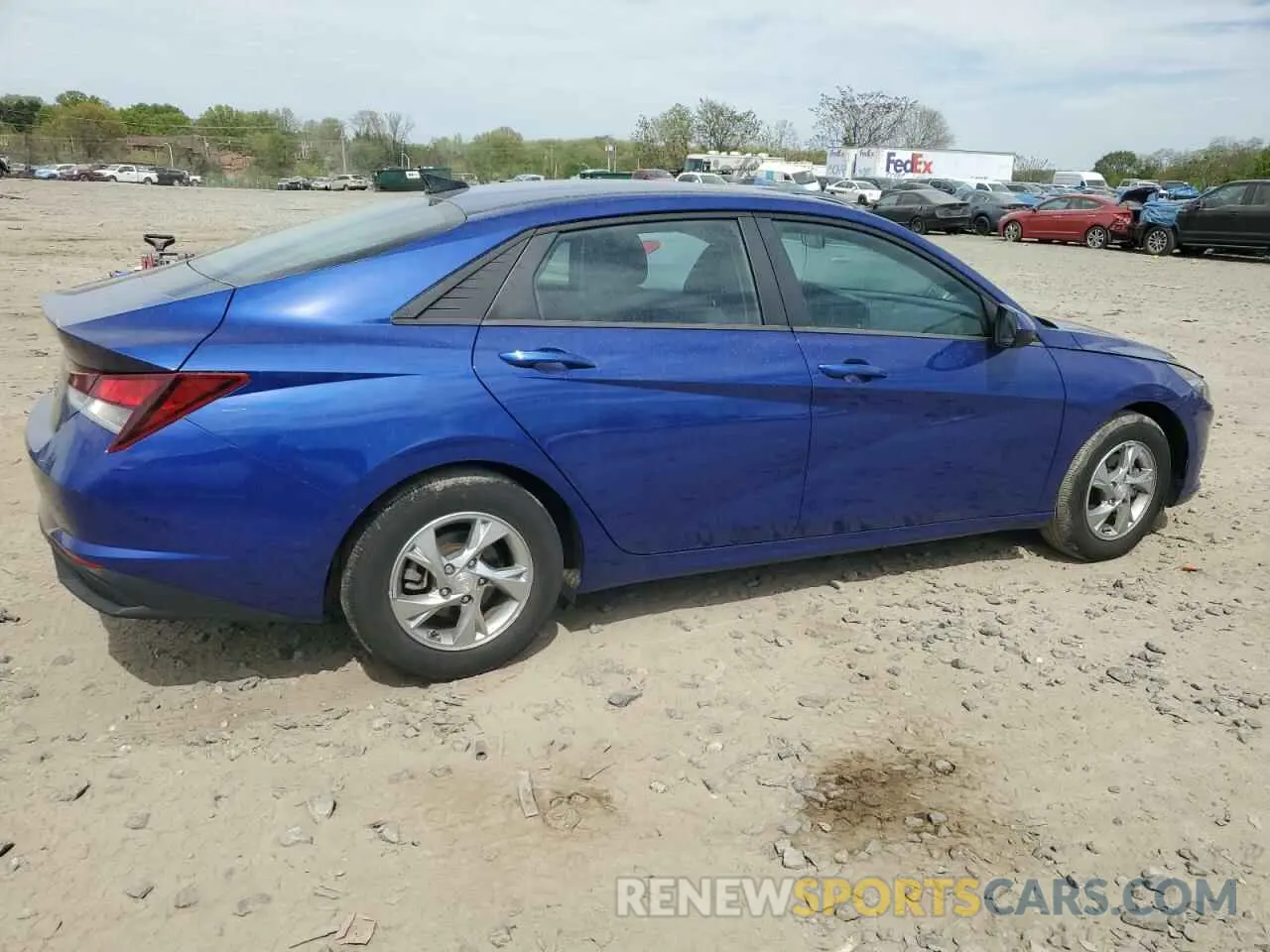 3 fotografías del automóvil dañado 5NPLL4AG5PH119523 HYUNDAI ELANTRA 2023