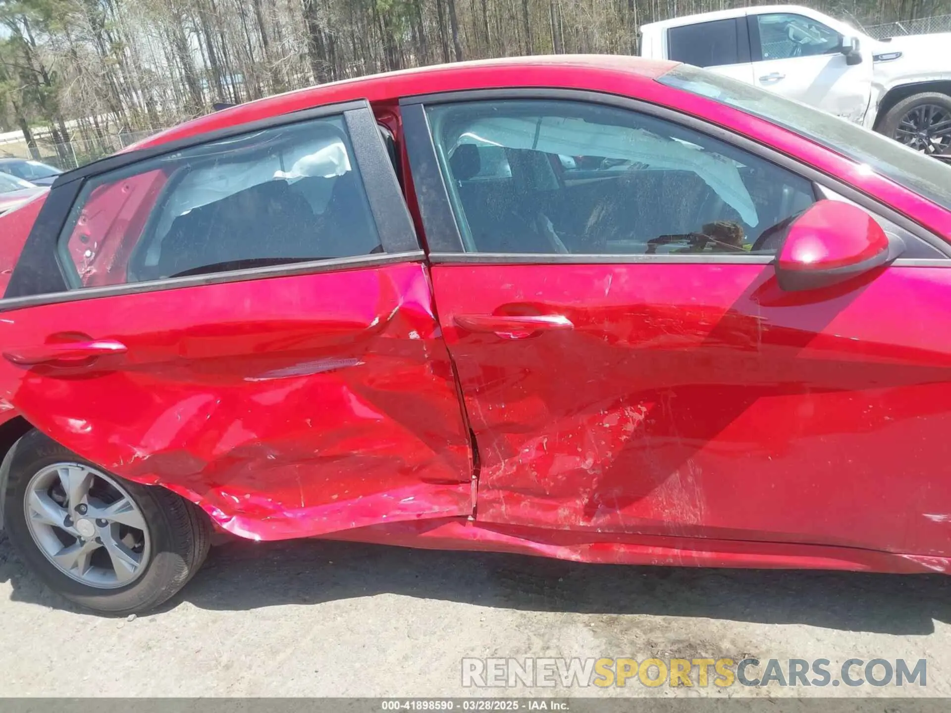 13 fotografías del automóvil dañado 5NPLL4AGXPH114494 HYUNDAI ELANTRA 2023