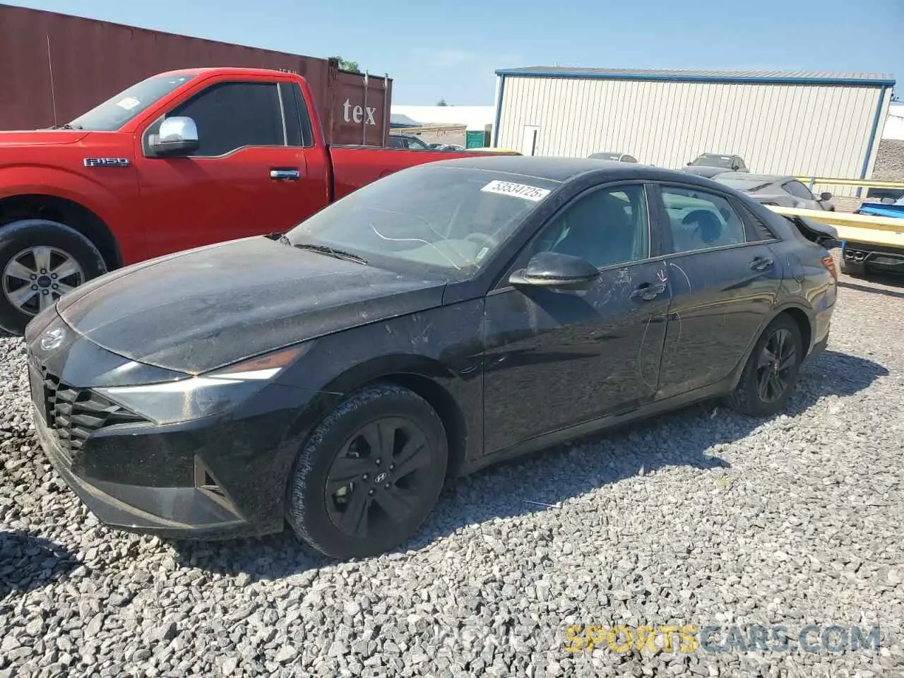 1 fotografías del automóvil dañado 5NPLM4AG0PH103453 HYUNDAI ELANTRA 2023
