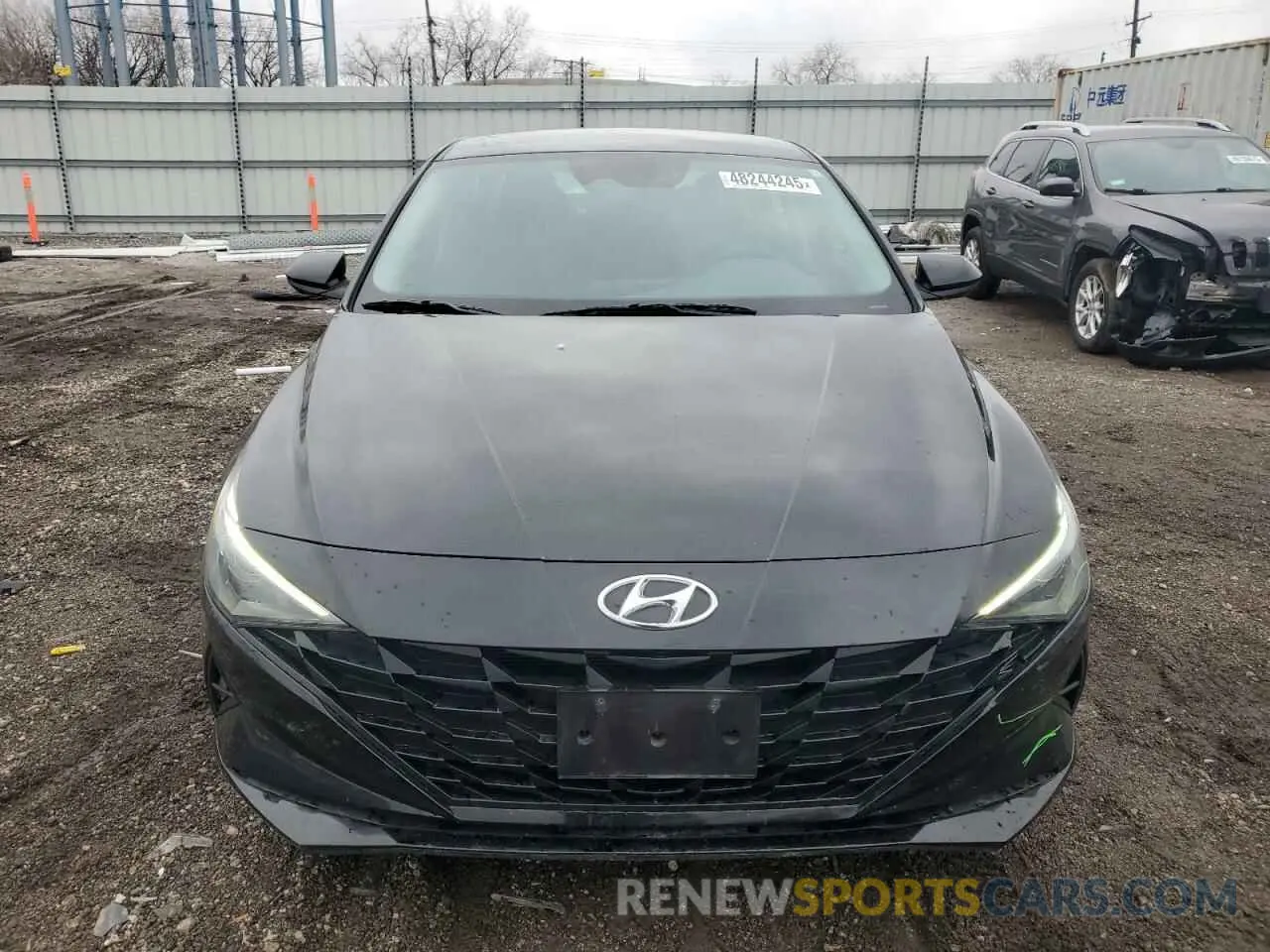 5 fotografías del automóvil dañado 5NPLM4AG0PH112329 HYUNDAI ELANTRA 2023