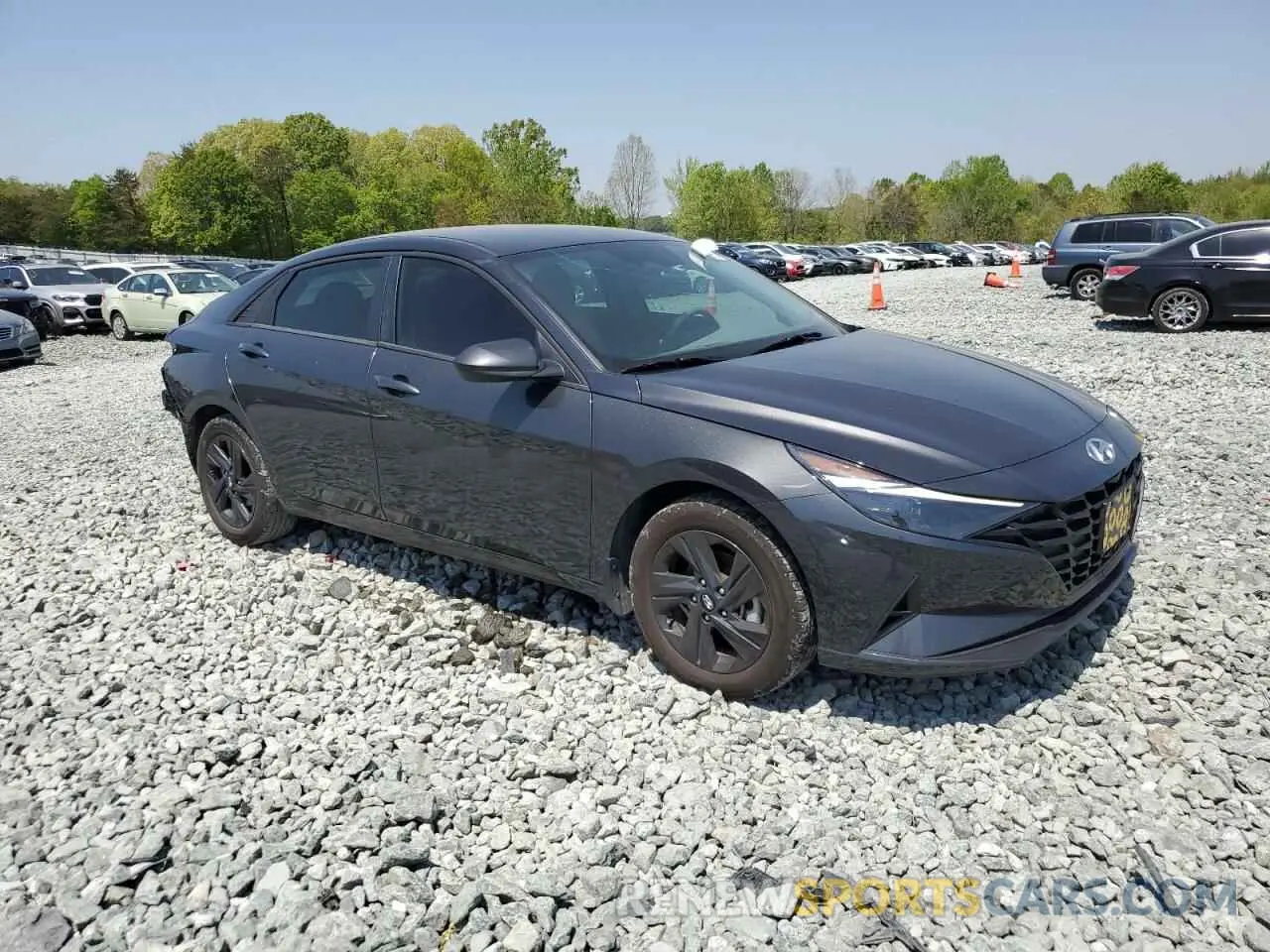 4 fotografías del automóvil dañado 5NPLM4AG0PH113335 HYUNDAI ELANTRA 2023
