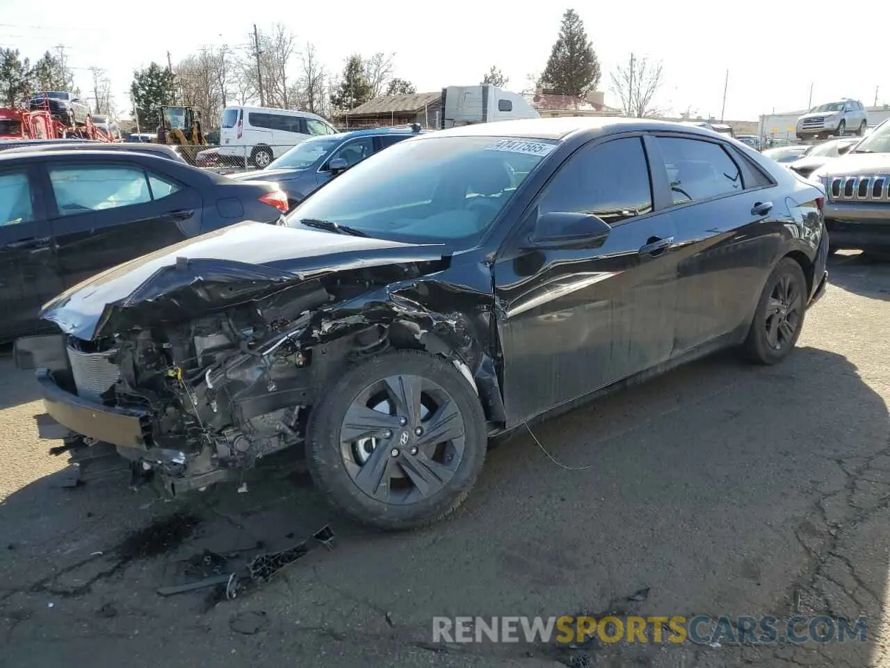 1 fotografías del automóvil dañado 5NPLM4AG1PH095590 HYUNDAI ELANTRA 2023