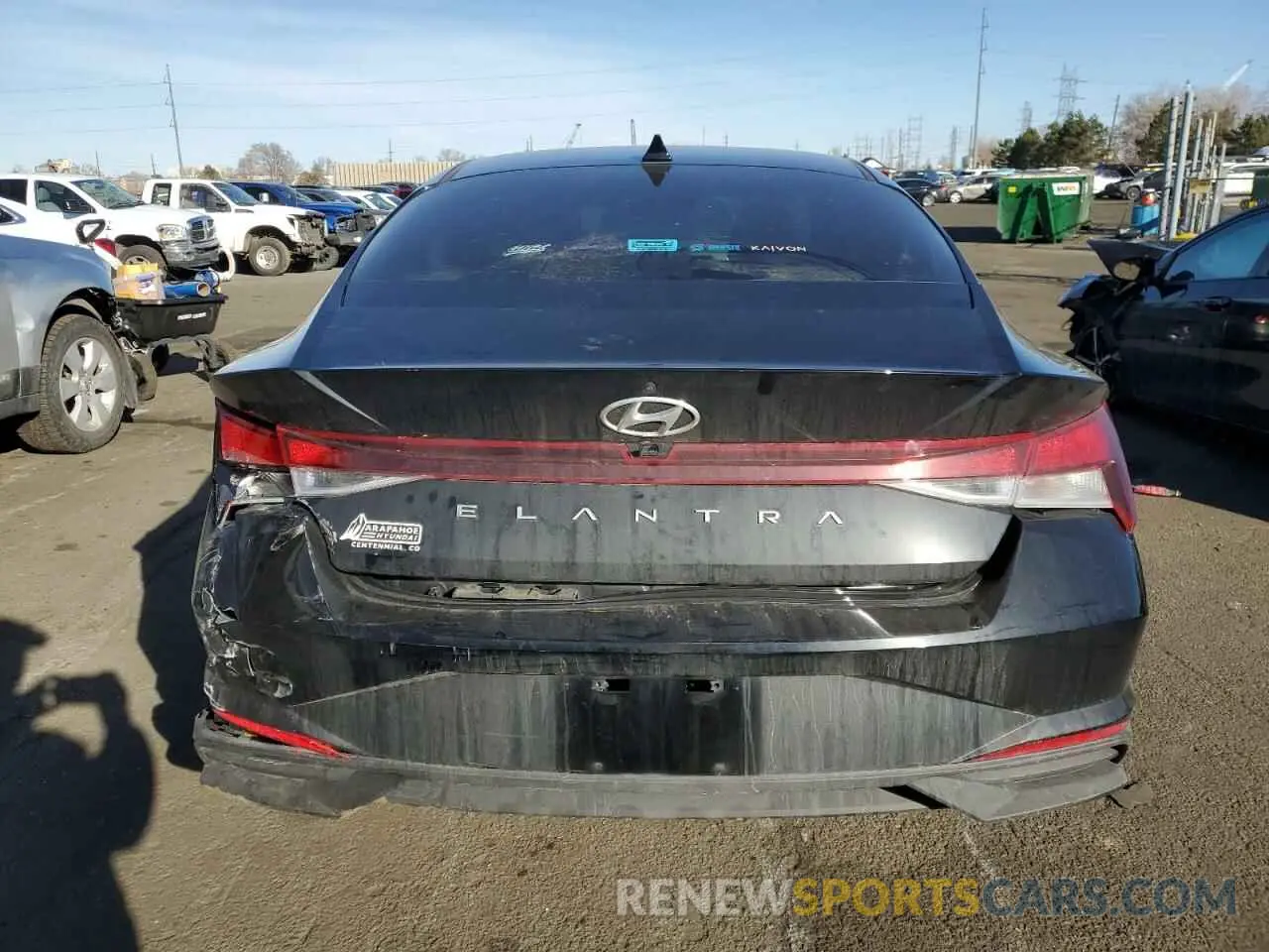 6 fotografías del automóvil dañado 5NPLM4AG1PH095590 HYUNDAI ELANTRA 2023