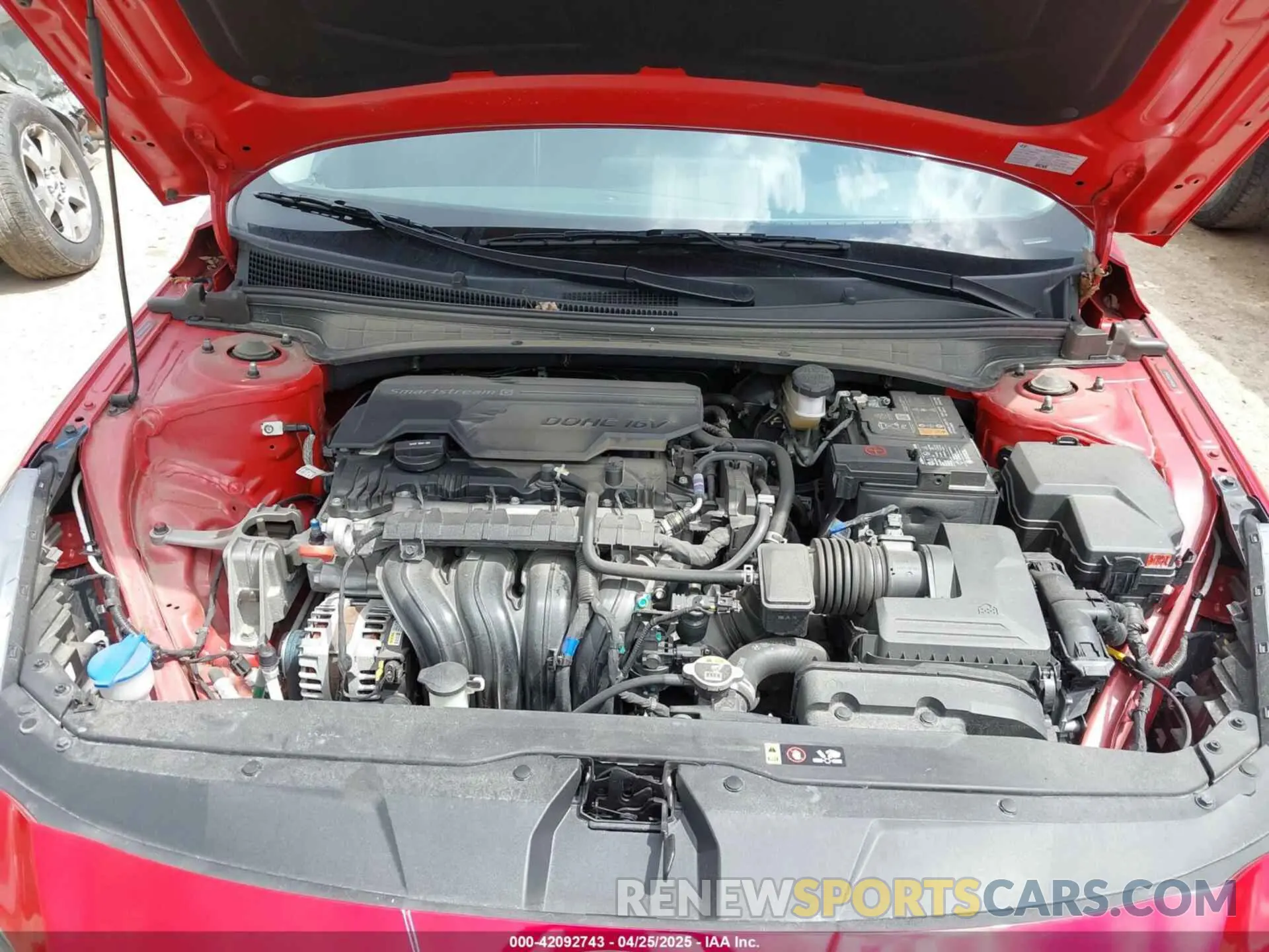 10 fotografías del automóvil dañado 5NPLM4AG1PH098568 HYUNDAI ELANTRA 2023