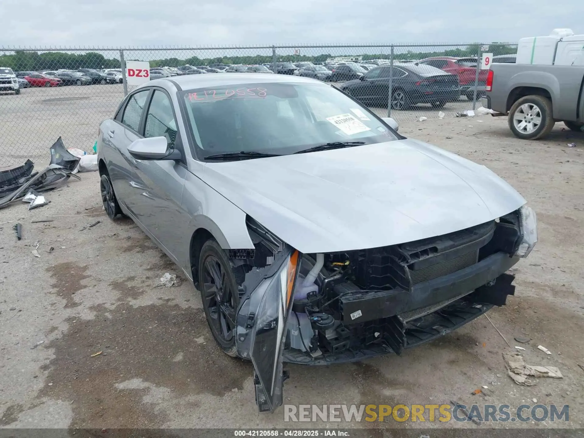 1 fotografías del automóvil dañado 5NPLM4AG1PH103915 HYUNDAI ELANTRA 2023