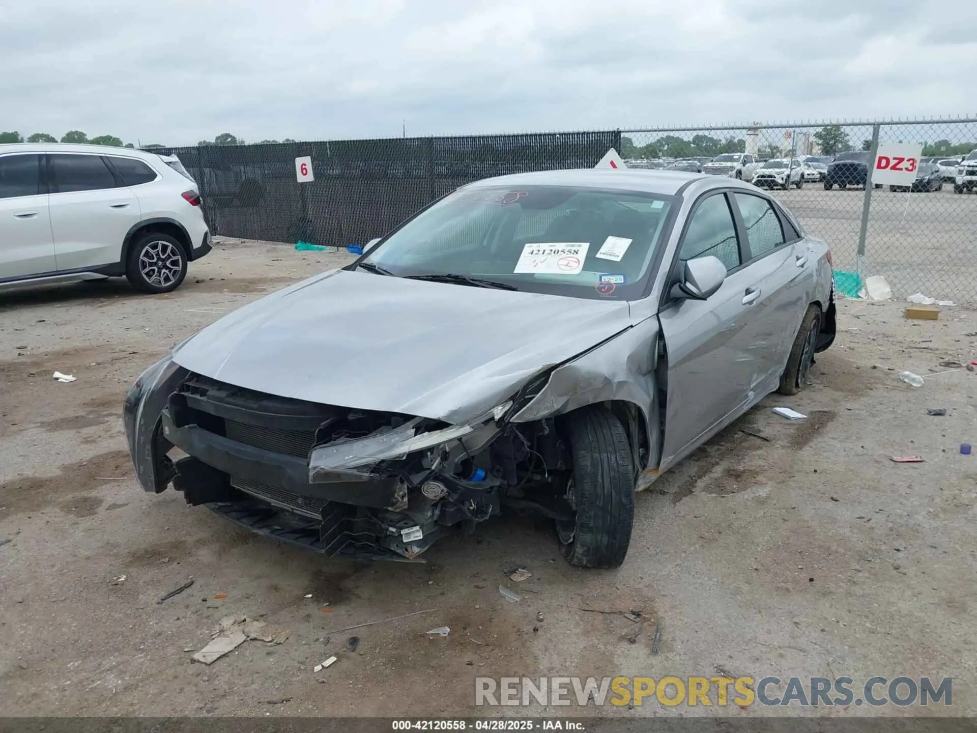 6 fotografías del automóvil dañado 5NPLM4AG1PH103915 HYUNDAI ELANTRA 2023