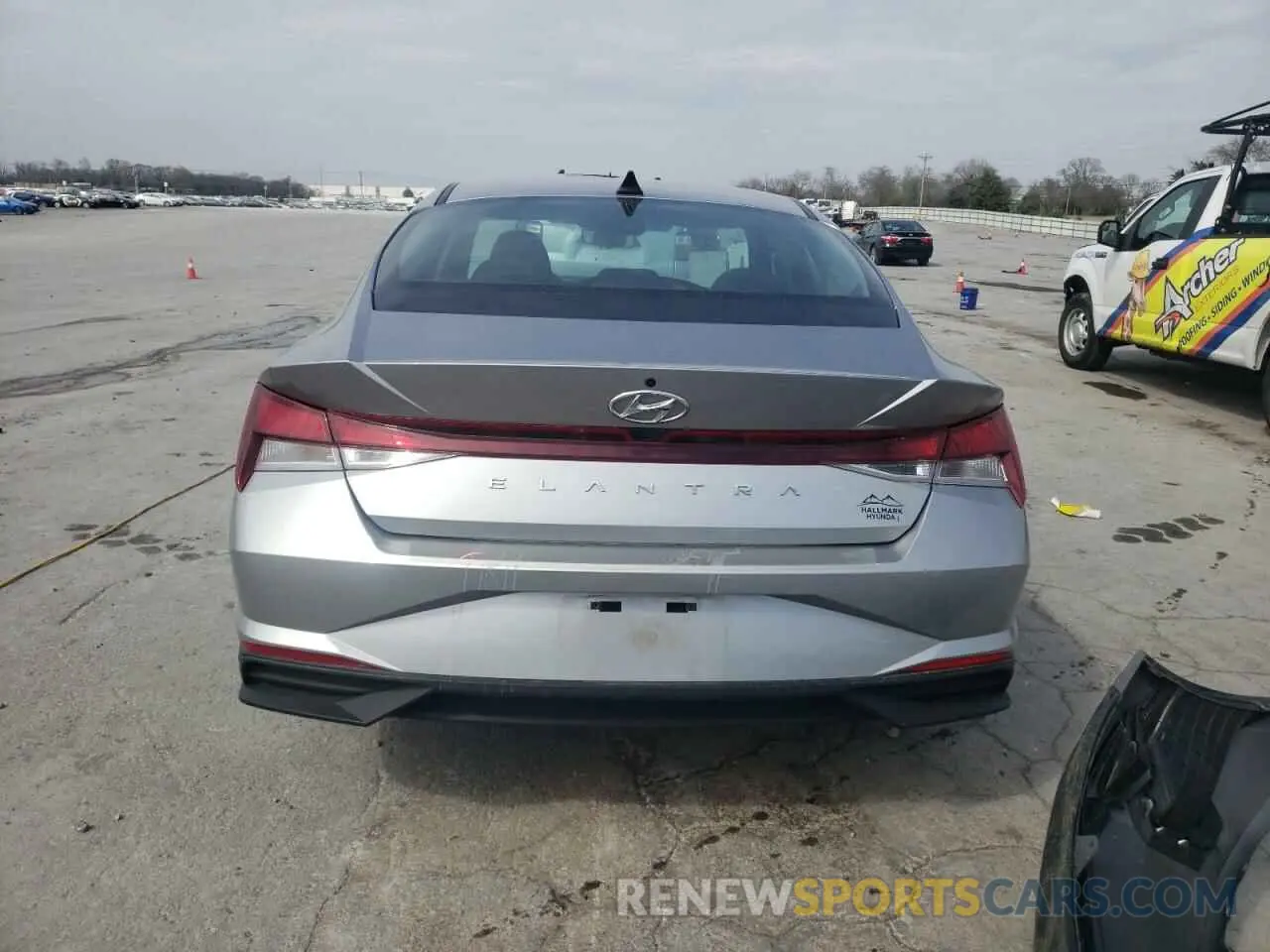 6 fotografías del automóvil dañado 5NPLM4AG2PH095372 HYUNDAI ELANTRA 2023