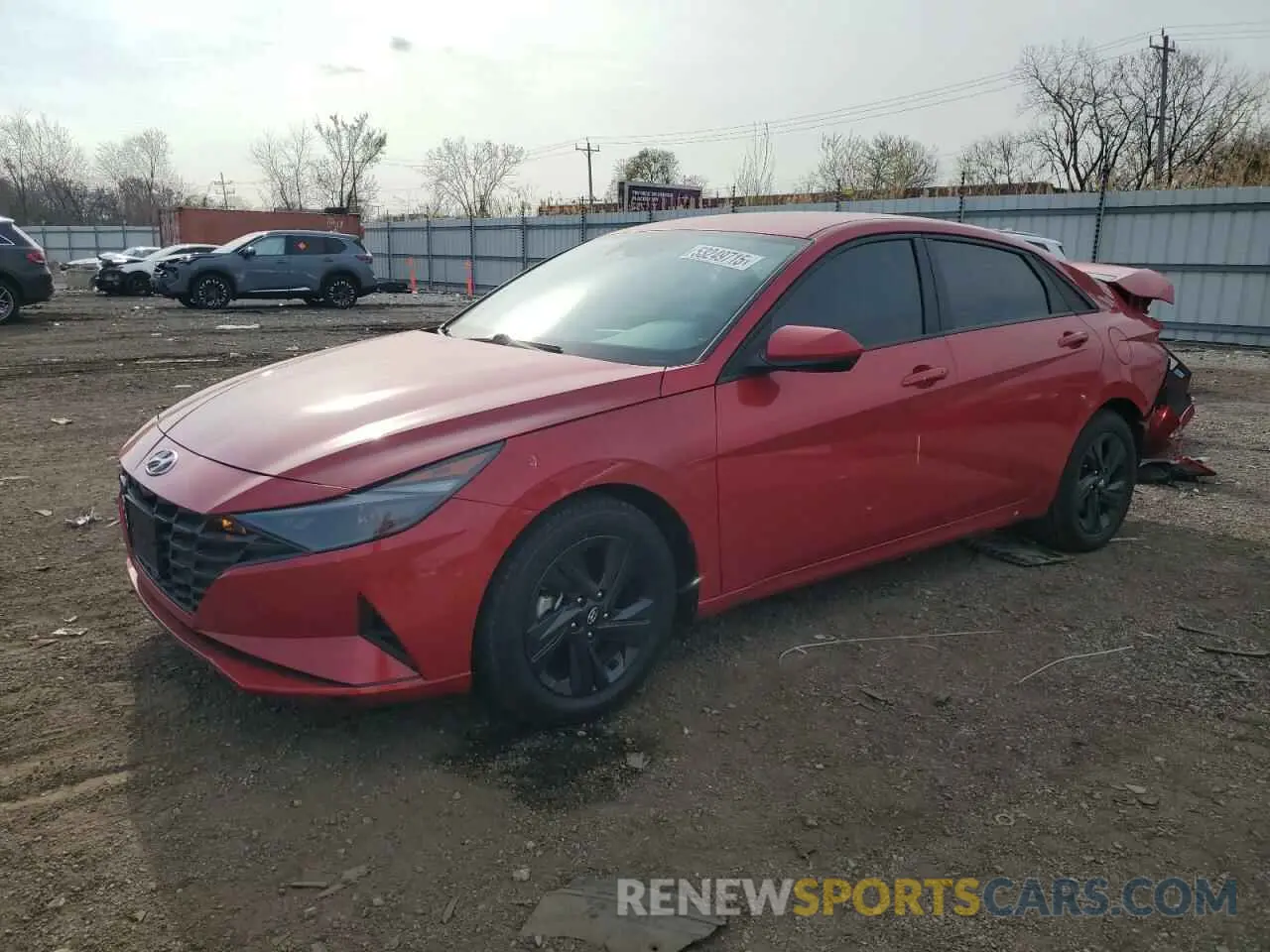 1 fotografías del automóvil dañado 5NPLM4AG3PH103981 HYUNDAI ELANTRA 2023