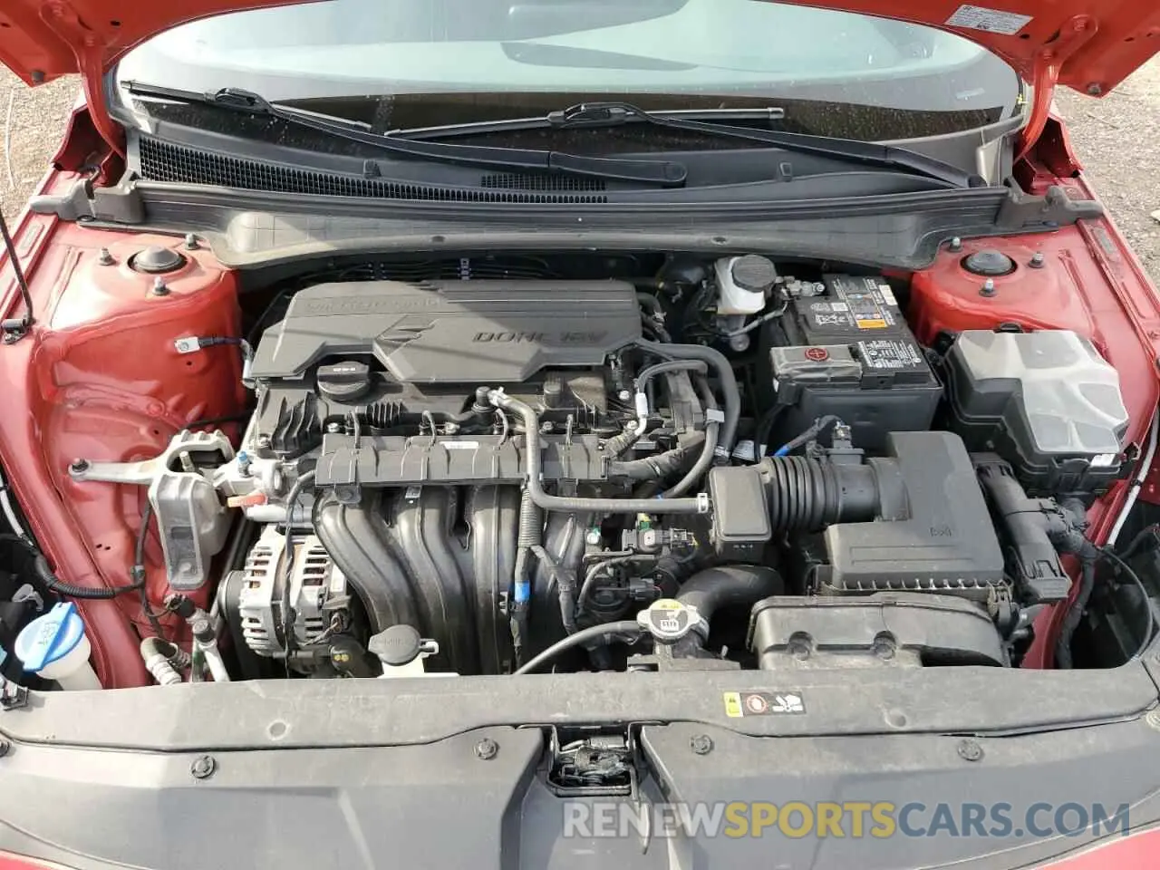 11 fotografías del automóvil dañado 5NPLM4AG3PH103981 HYUNDAI ELANTRA 2023