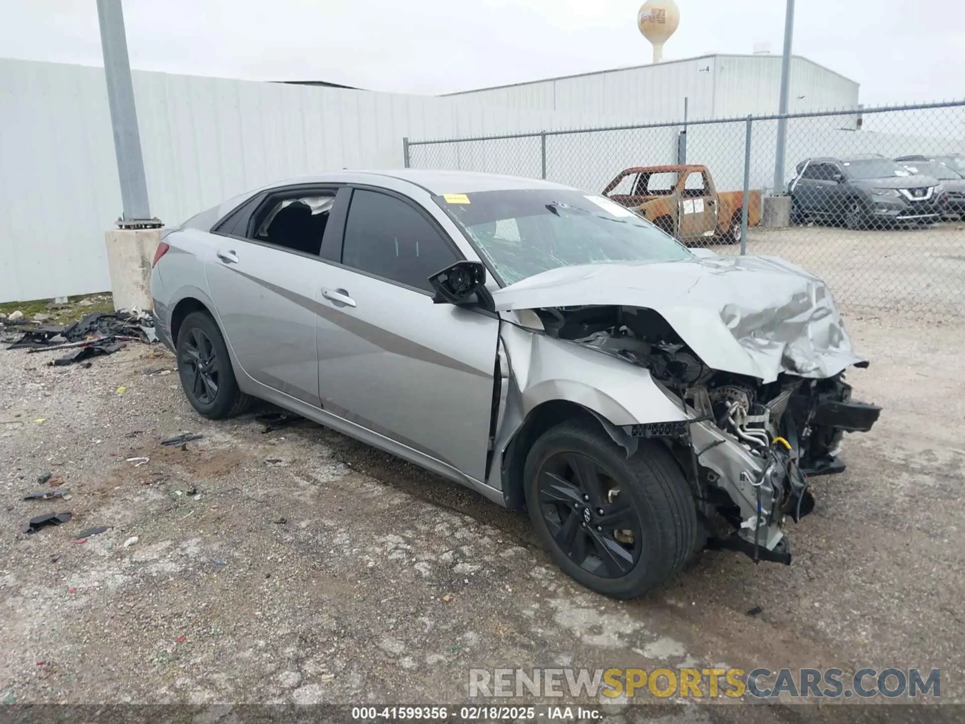 1 fotografías del automóvil dañado 5NPLM4AG3PH104760 HYUNDAI ELANTRA 2023