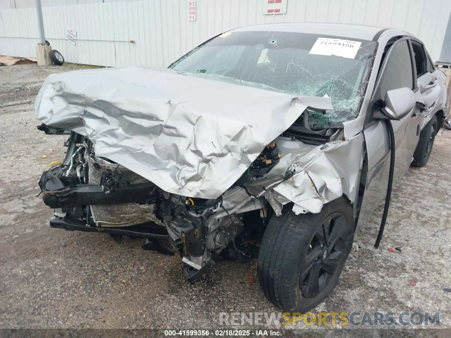6 fotografías del automóvil dañado 5NPLM4AG3PH104760 HYUNDAI ELANTRA 2023