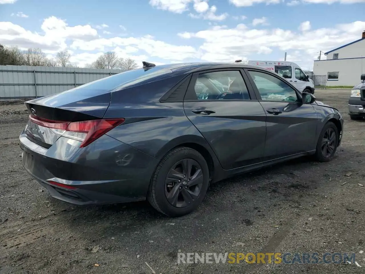 3 fotografías del automóvil dañado 5NPLM4AG4PH093770 HYUNDAI ELANTRA 2023