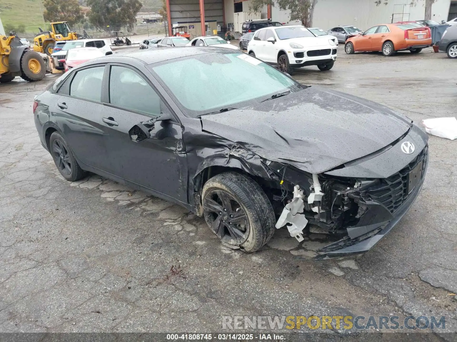 1 fotografías del automóvil dañado 5NPLM4AG4PH102824 HYUNDAI ELANTRA 2023