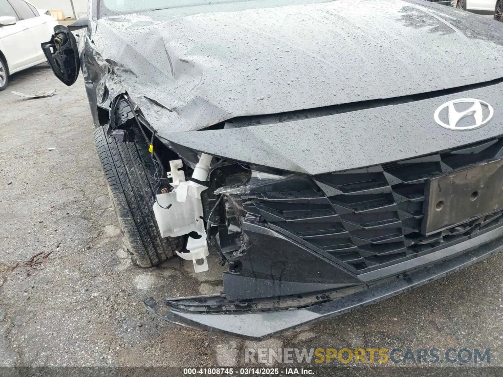 6 fotografías del automóvil dañado 5NPLM4AG4PH102824 HYUNDAI ELANTRA 2023