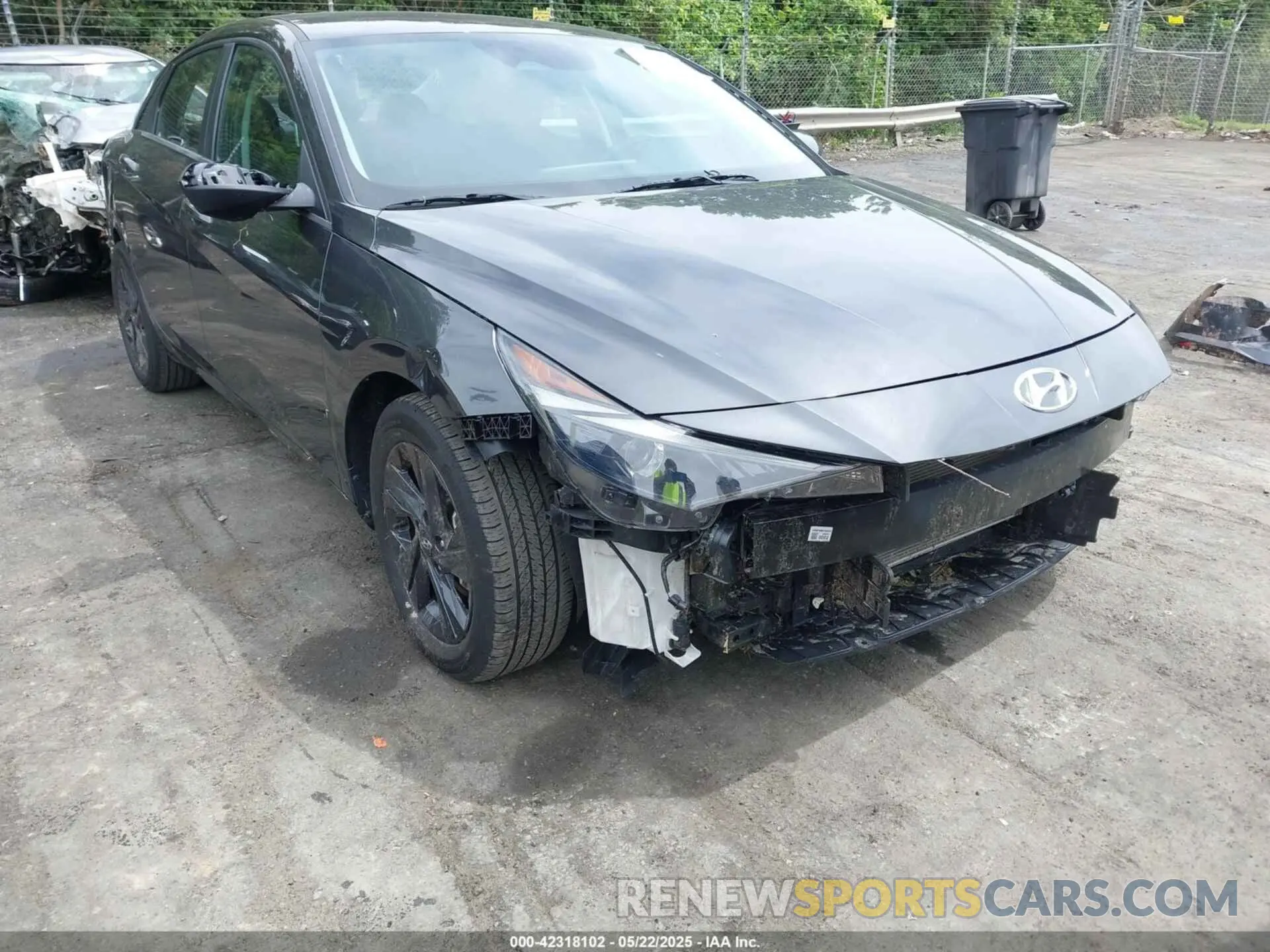 6 fotografías del automóvil dañado 5NPLM4AG5PH104517 HYUNDAI ELANTRA 2023