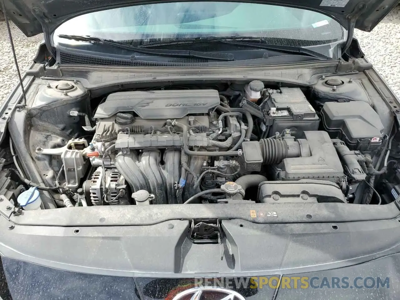 11 fotografías del automóvil dañado 5NPLM4AG6PH094189 HYUNDAI ELANTRA 2023