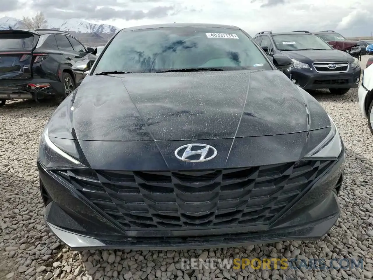 5 fotografías del automóvil dañado 5NPLM4AG6PH094189 HYUNDAI ELANTRA 2023
