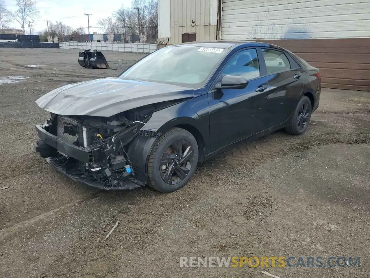 1 fotografías del automóvil dañado 5NPLM4AG6PH104882 HYUNDAI ELANTRA 2023