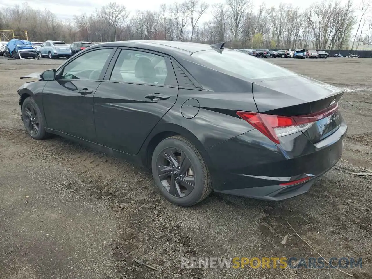 2 fotografías del automóvil dañado 5NPLM4AG6PH104882 HYUNDAI ELANTRA 2023