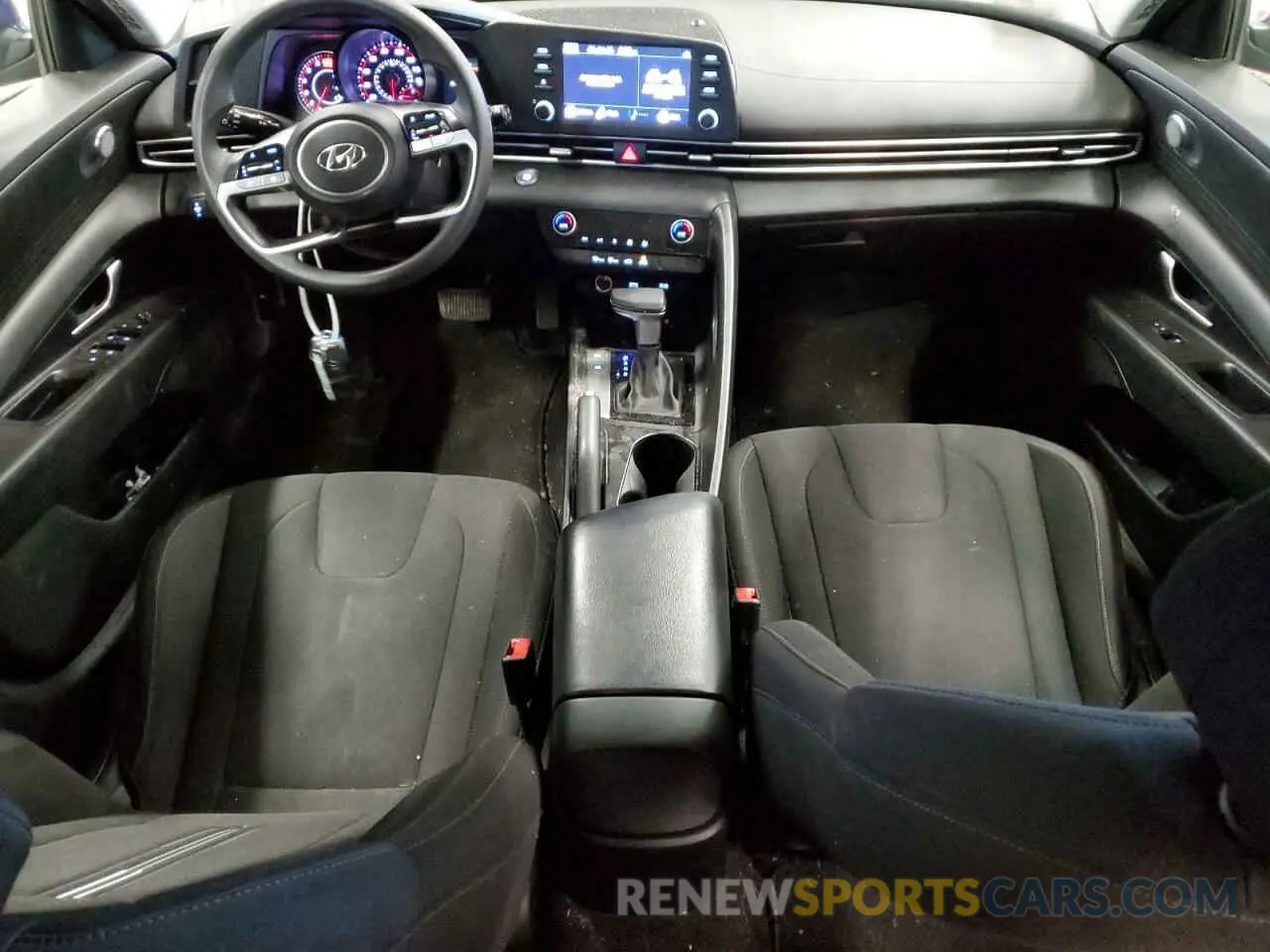 8 fotografías del automóvil dañado 5NPLM4AG6PH108222 HYUNDAI ELANTRA 2023