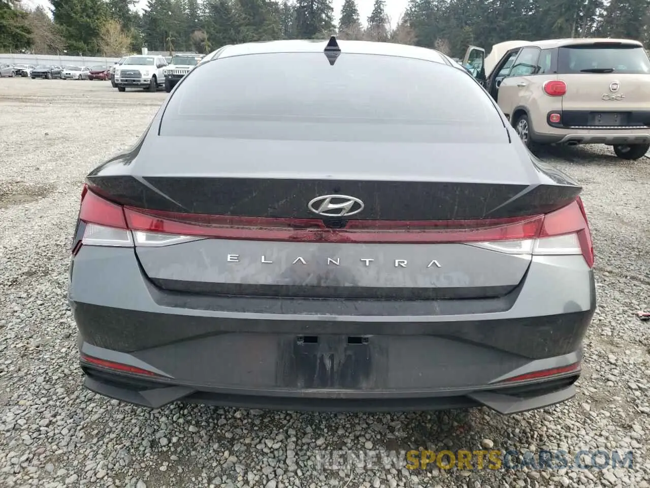 6 fotografías del automóvil dañado 5NPLM4AG6PH119575 HYUNDAI ELANTRA 2023