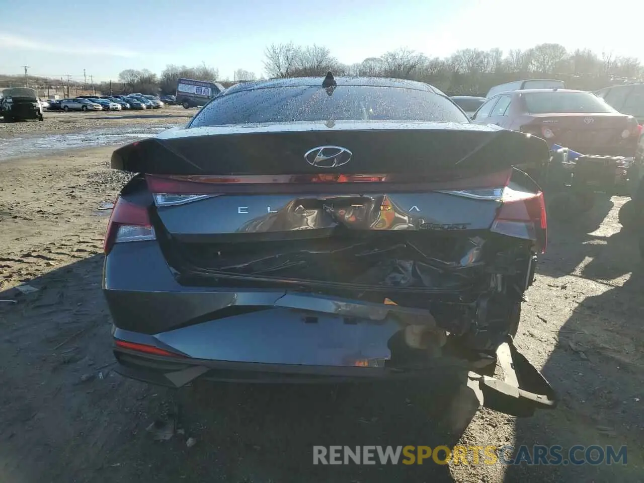 6 fotografías del automóvil dañado 5NPLM4AG6PH119723 HYUNDAI ELANTRA 2023