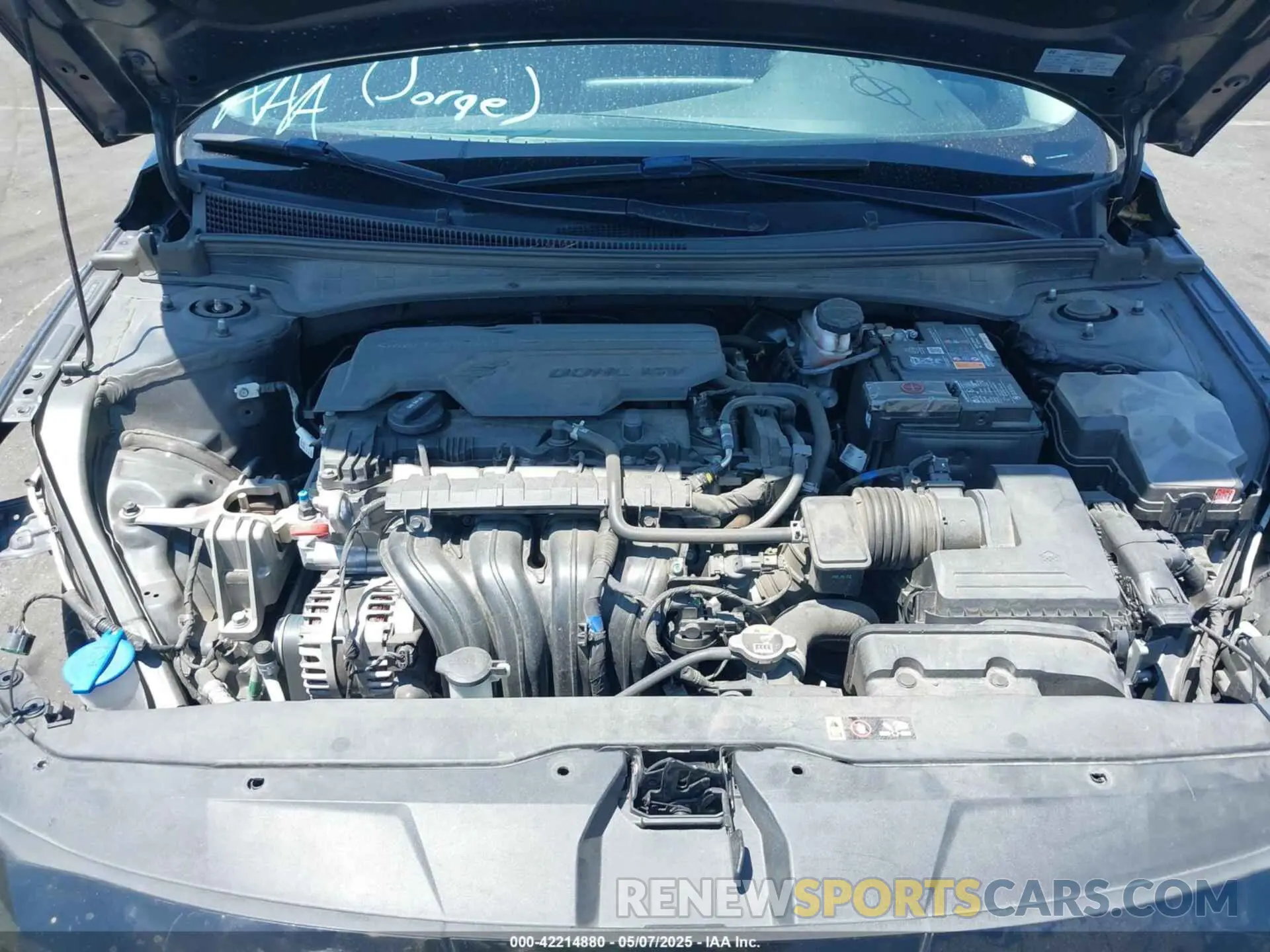 10 fotografías del automóvil dañado 5NPLM4AG7PH092869 HYUNDAI ELANTRA 2023
