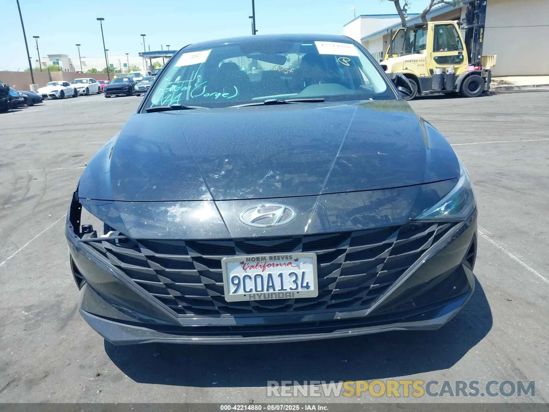 13 fotografías del automóvil dañado 5NPLM4AG7PH092869 HYUNDAI ELANTRA 2023