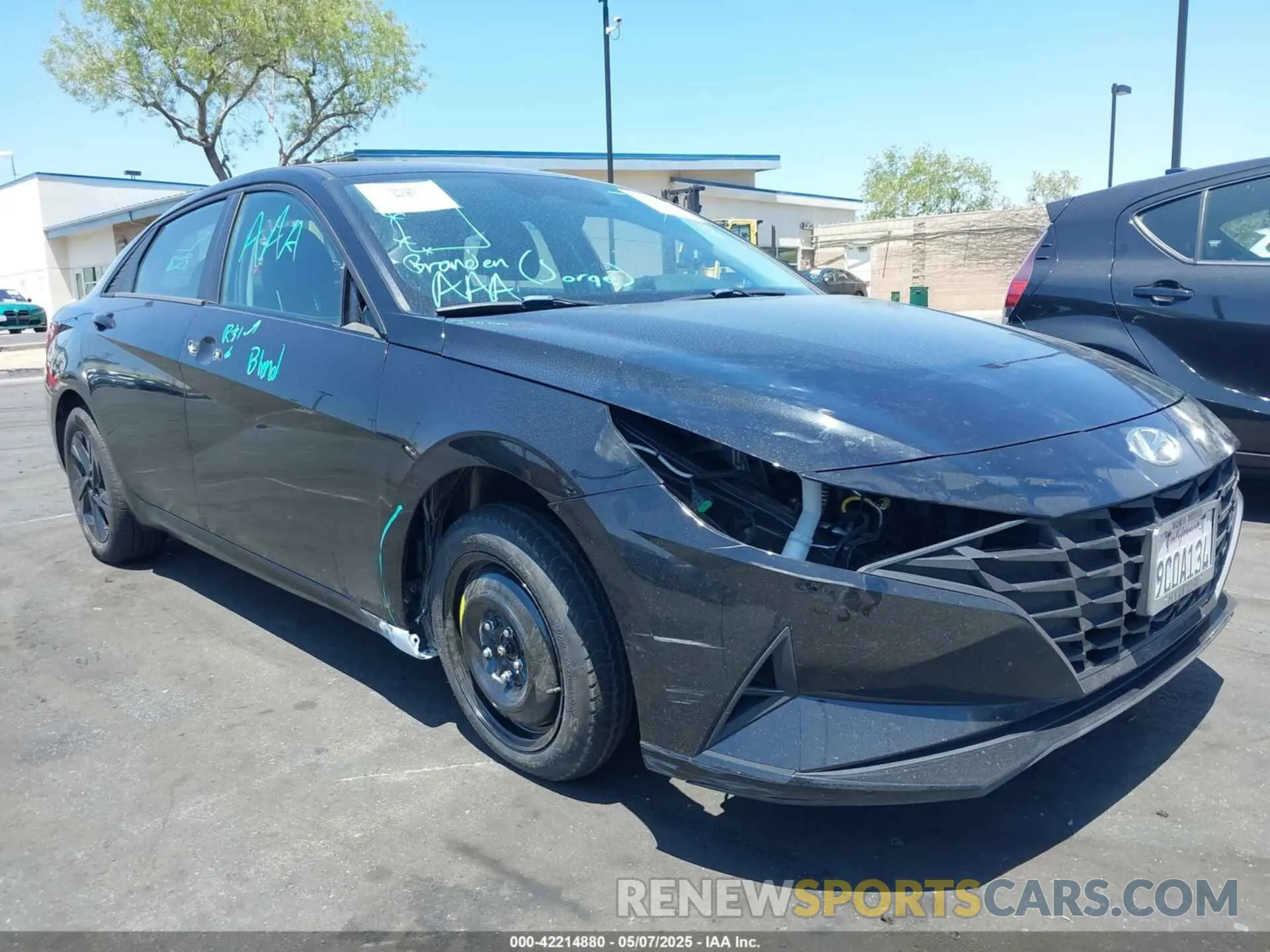 6 fotografías del automóvil dañado 5NPLM4AG7PH092869 HYUNDAI ELANTRA 2023