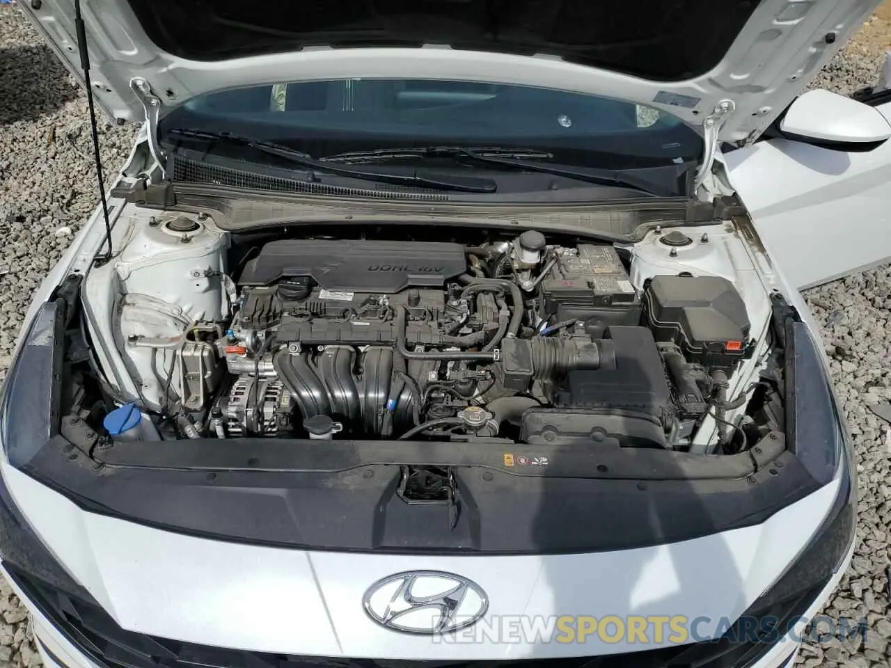 11 fotografías del automóvil dañado 5NPLM4AG7PH095416 HYUNDAI ELANTRA 2023