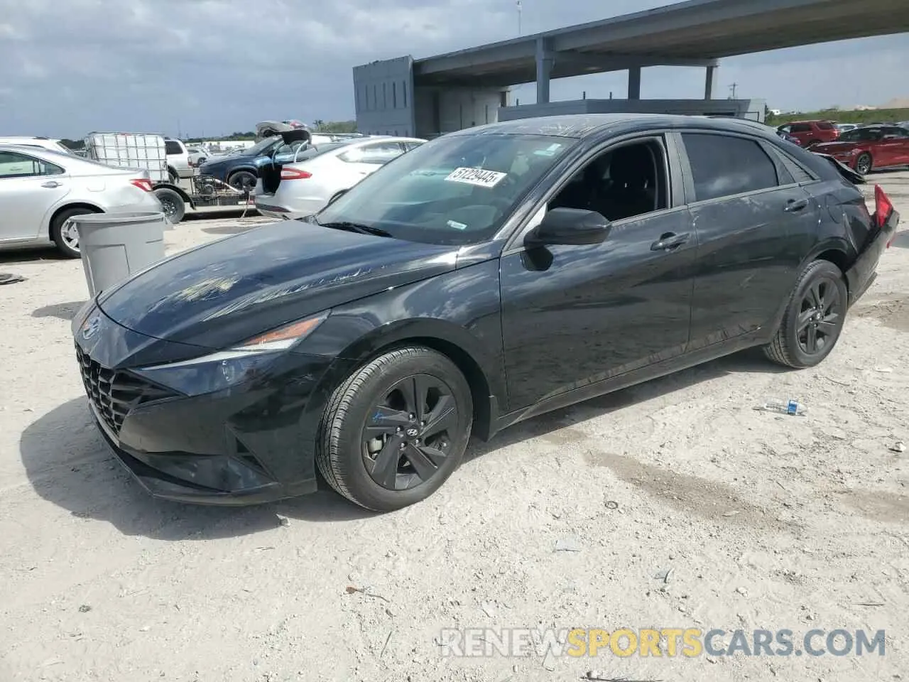 1 fotografías del automóvil dañado 5NPLM4AG7PH101098 HYUNDAI ELANTRA 2023