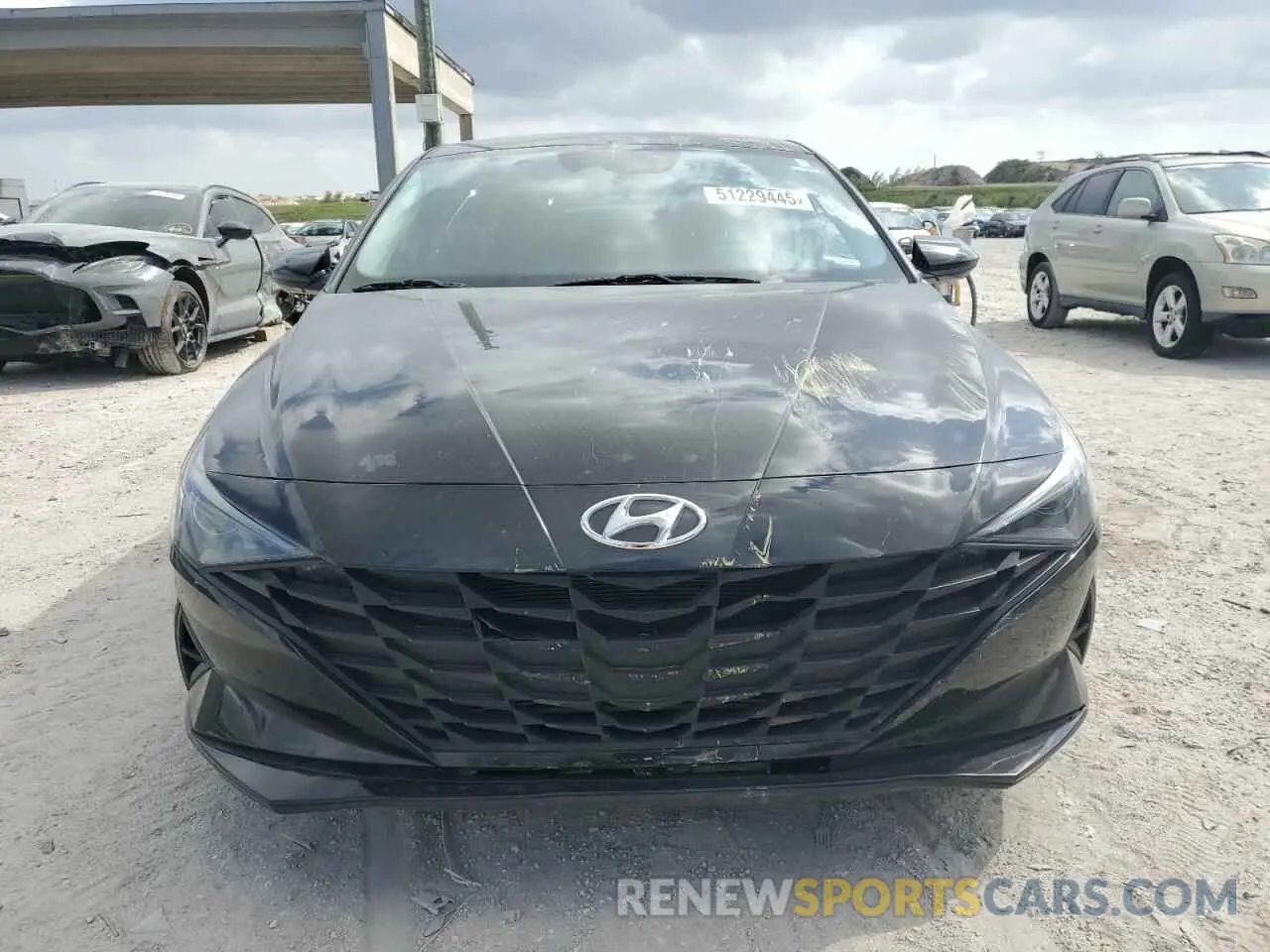 5 fotografías del automóvil dañado 5NPLM4AG7PH101098 HYUNDAI ELANTRA 2023