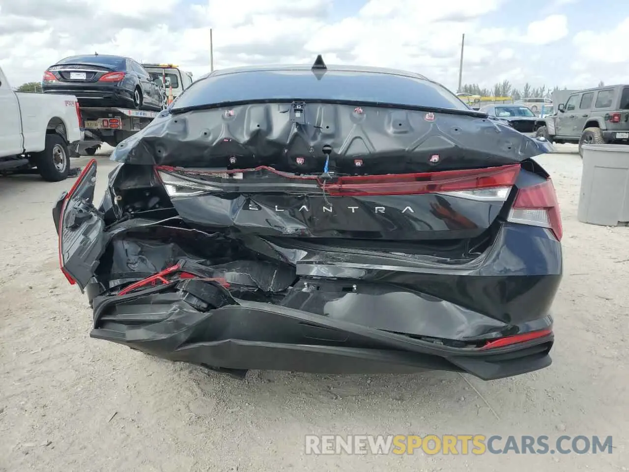 6 fotografías del automóvil dañado 5NPLM4AG7PH101098 HYUNDAI ELANTRA 2023