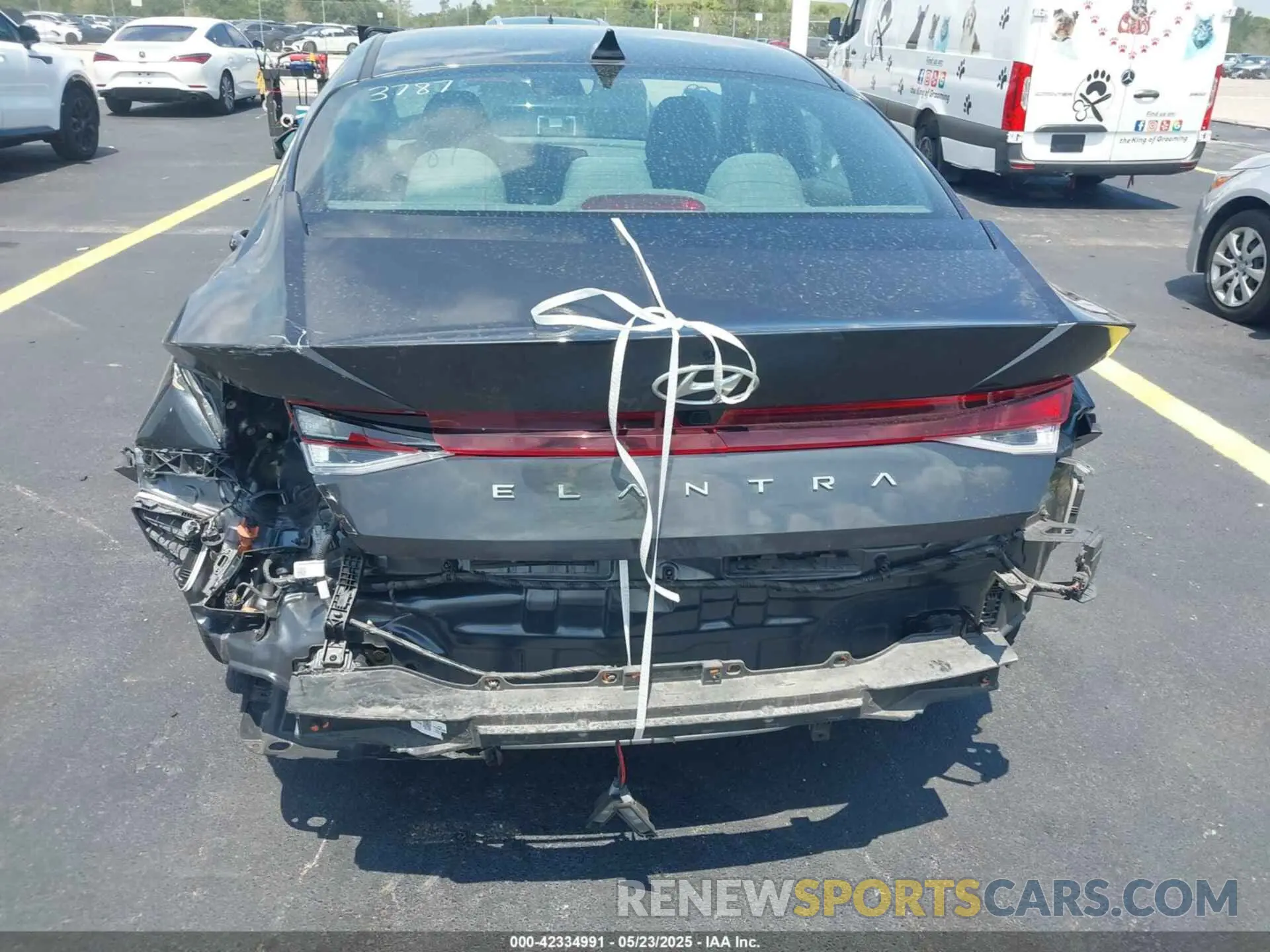 6 fotografías del automóvil dañado 5NPLM4AG7PH103787 HYUNDAI ELANTRA 2023