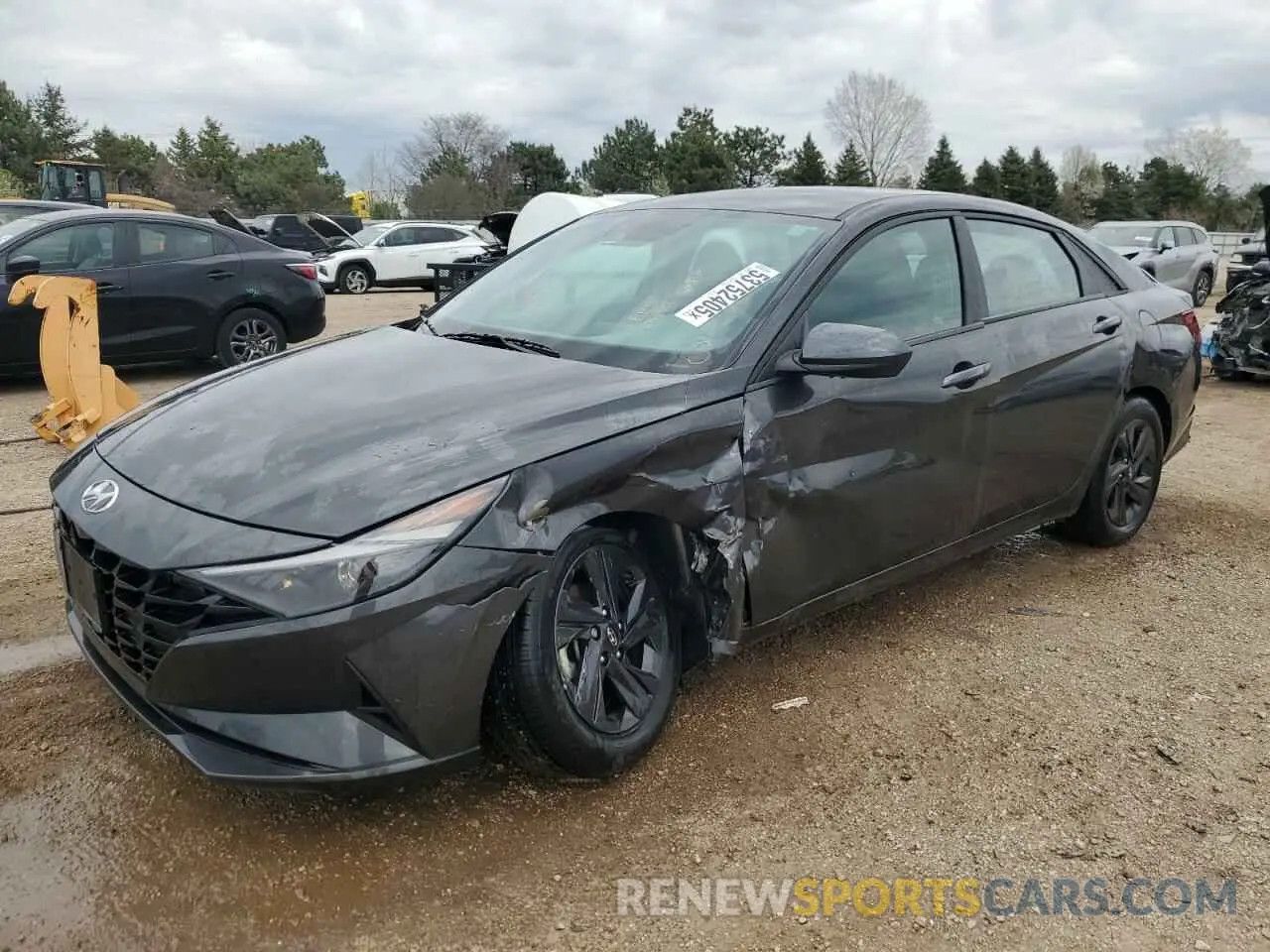 1 fotografías del automóvil dañado 5NPLM4AG7PH107144 HYUNDAI ELANTRA 2023