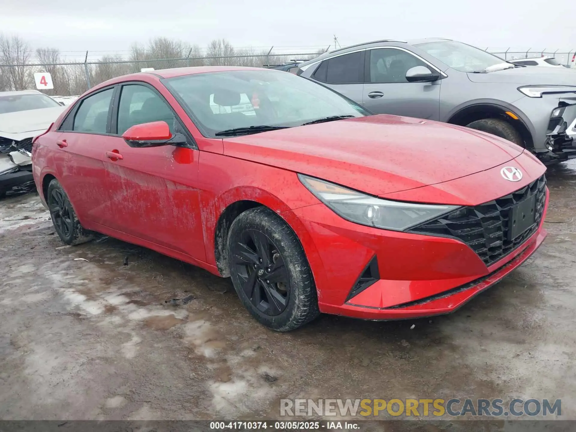 1 fotografías del automóvil dañado 5NPLM4AG9PH092047 HYUNDAI ELANTRA 2023