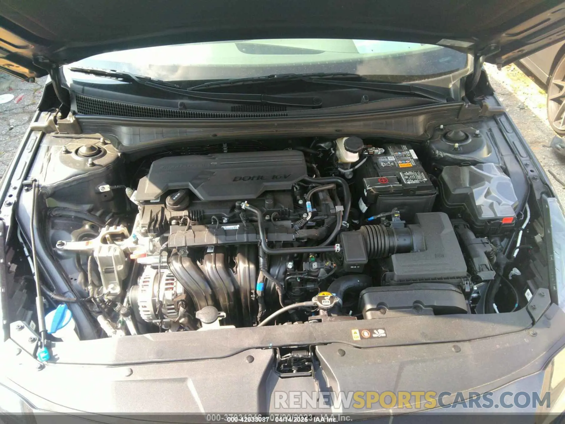 10 fotografías del automóvil dañado 5NPLM4AG9PH113737 HYUNDAI ELANTRA 2023