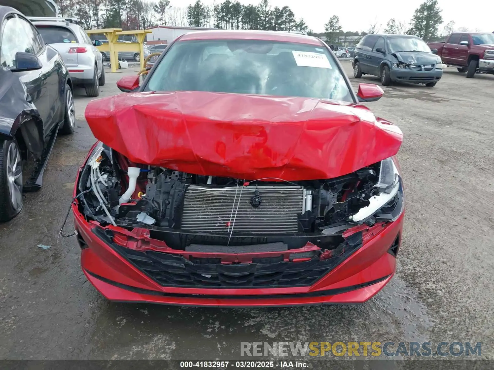 12 fotografías del automóvil dañado 5NPLM4AG9PH118971 HYUNDAI ELANTRA 2023
