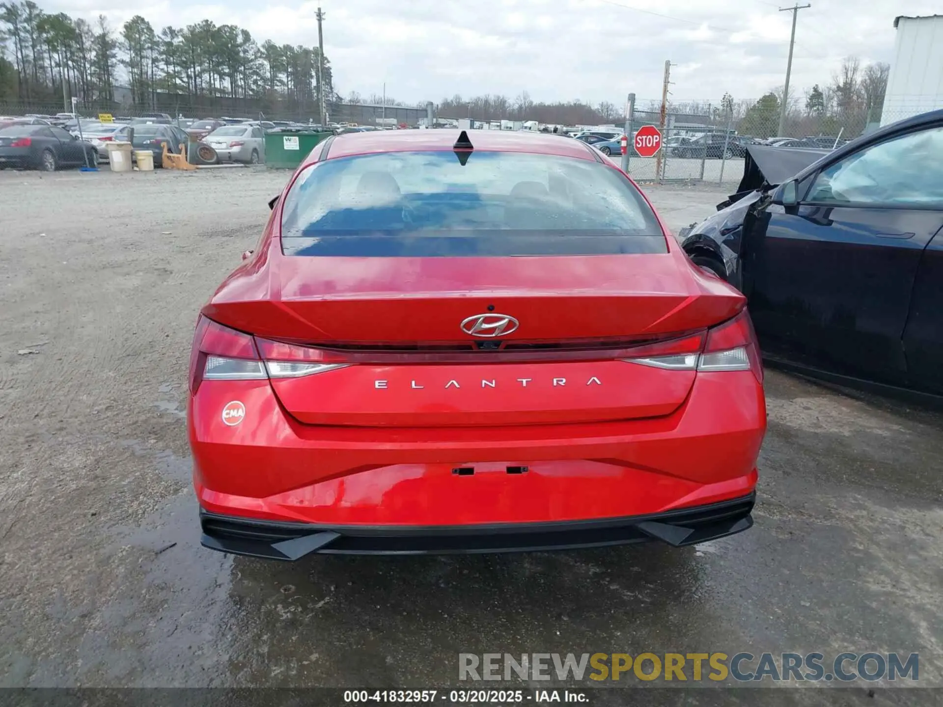16 fotografías del automóvil dañado 5NPLM4AG9PH118971 HYUNDAI ELANTRA 2023