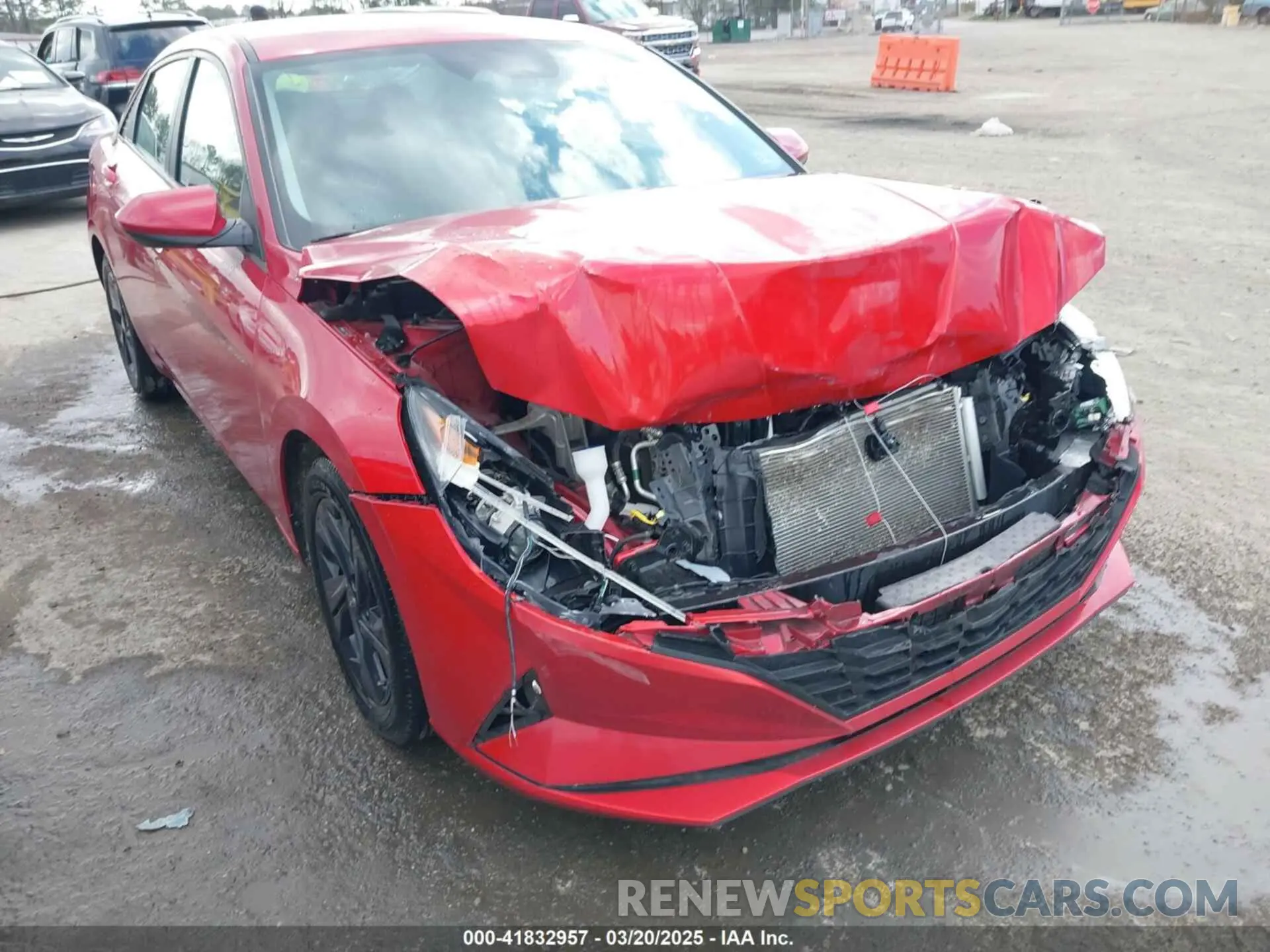 6 fotografías del automóvil dañado 5NPLM4AG9PH118971 HYUNDAI ELANTRA 2023