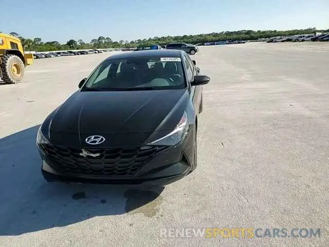 11 fotografías del automóvil dañado 5NPLM4AGXPH110345 HYUNDAI ELANTRA 2023