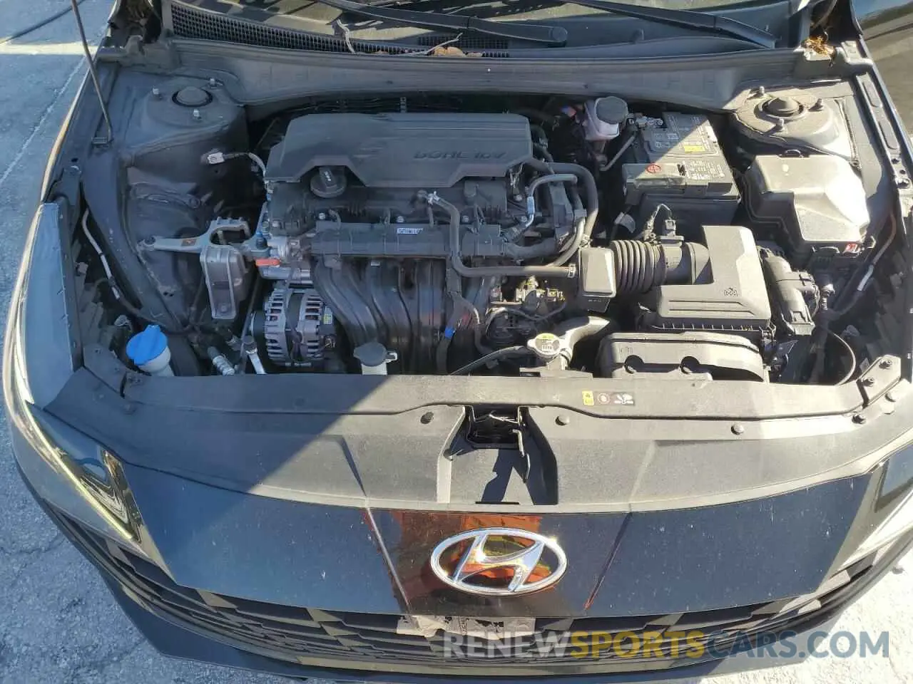 12 fotografías del automóvil dañado 5NPLM4AGXPH110345 HYUNDAI ELANTRA 2023