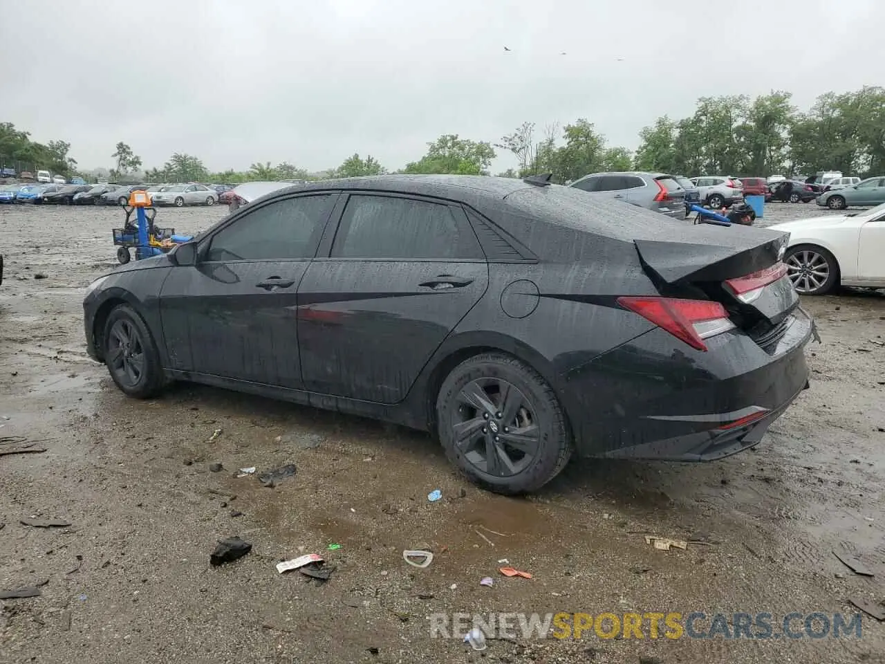 2 fotografías del automóvil dañado 5NPLM4AGXPH116095 HYUNDAI ELANTRA 2023