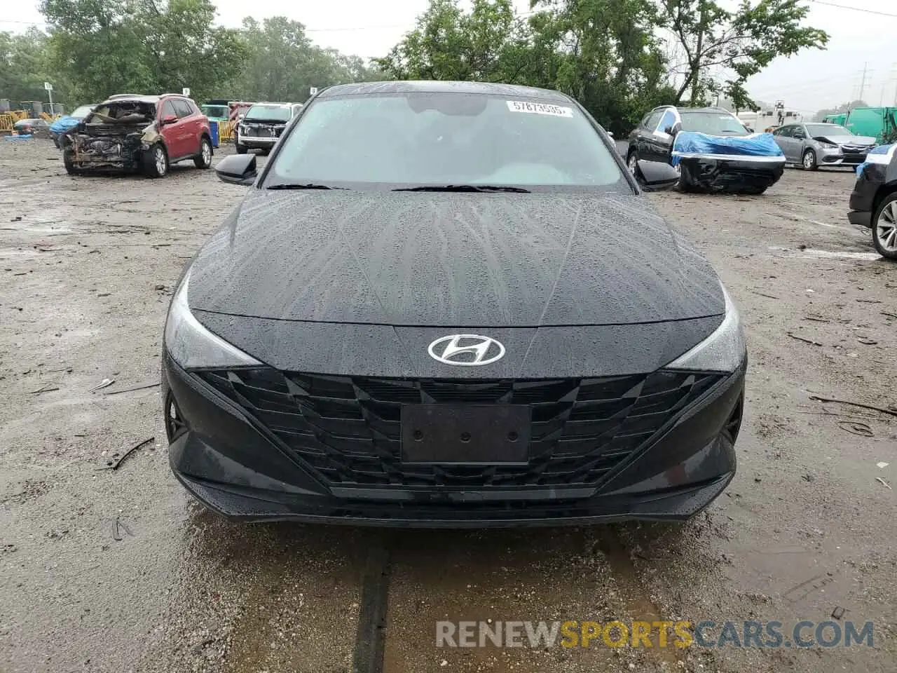 5 fotografías del automóvil dañado 5NPLM4AGXPH116095 HYUNDAI ELANTRA 2023