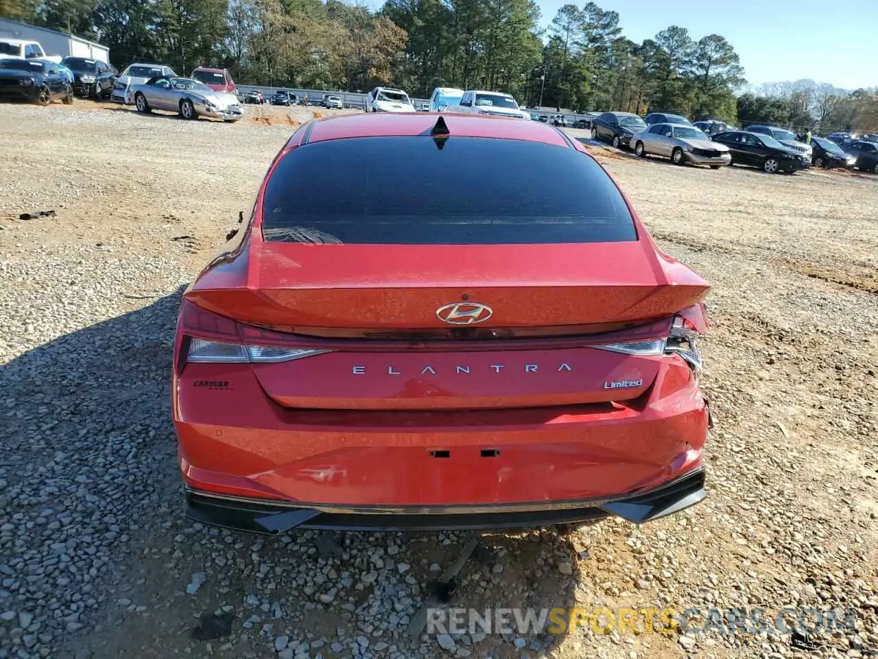 6 fotografías del automóvil dañado 5NPLP4AG1PH111567 HYUNDAI ELANTRA 2023