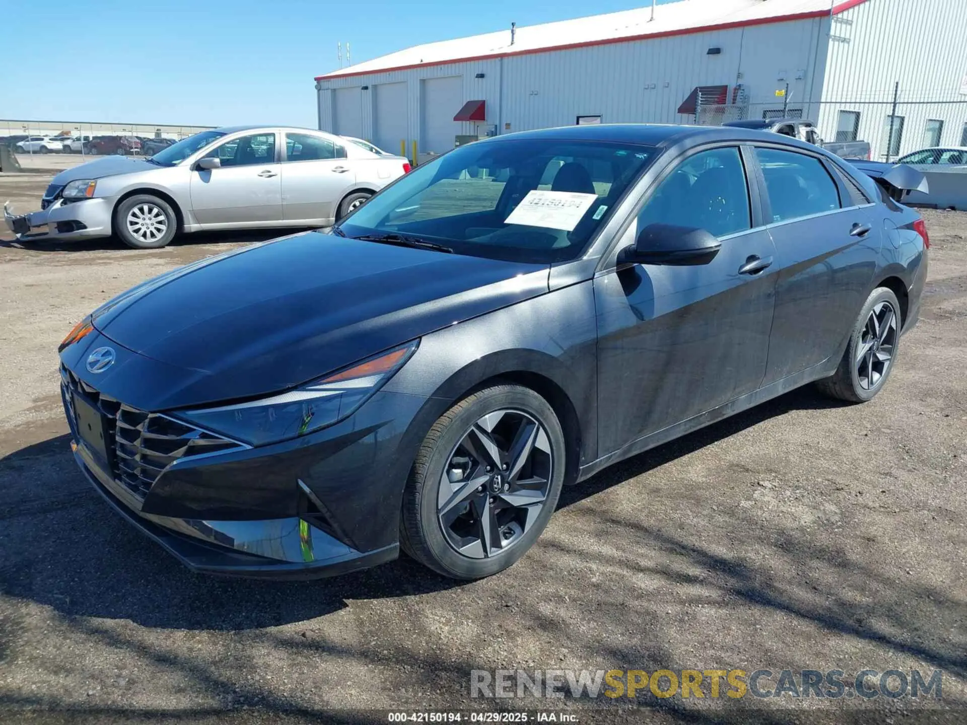 2 fotografías del automóvil dañado 5NPLP4AG1PH112069 HYUNDAI ELANTRA 2023