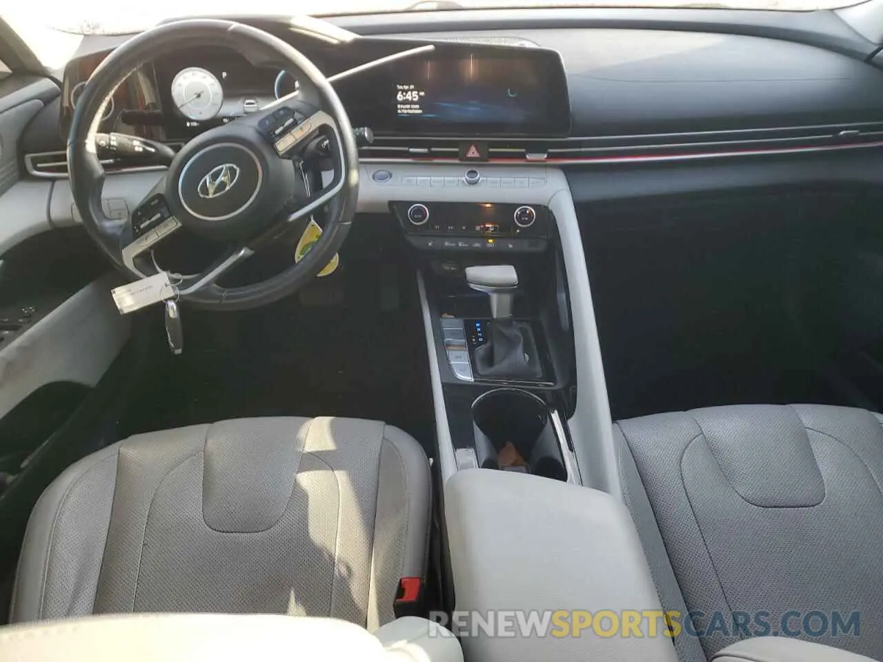 8 fotografías del automóvil dañado 5NPLP4AG3PH091001 HYUNDAI ELANTRA 2023