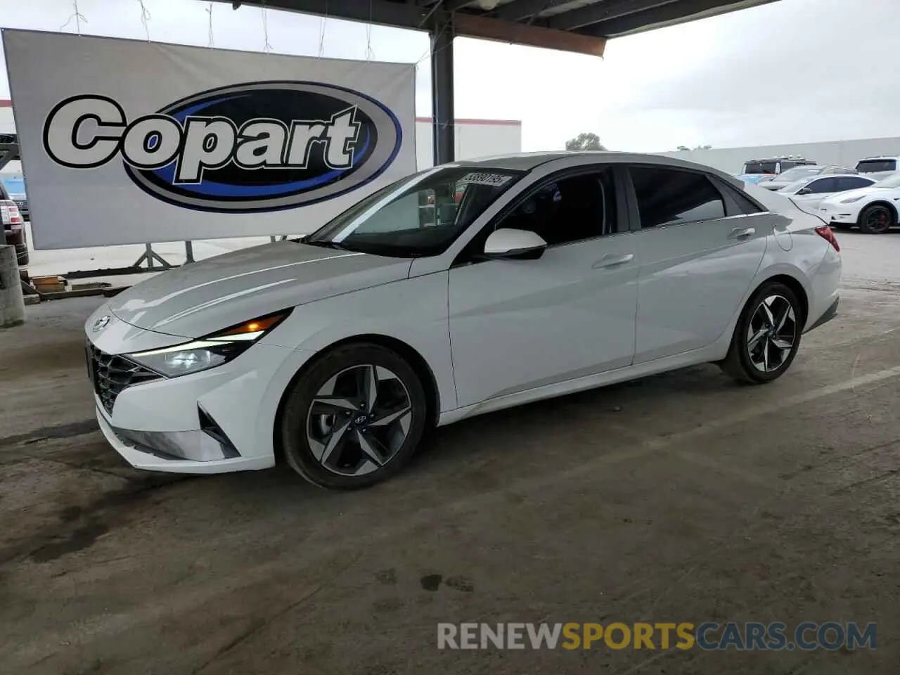 1 fotografías del automóvil dañado 5NPLP4AG4PH112051 HYUNDAI ELANTRA 2023